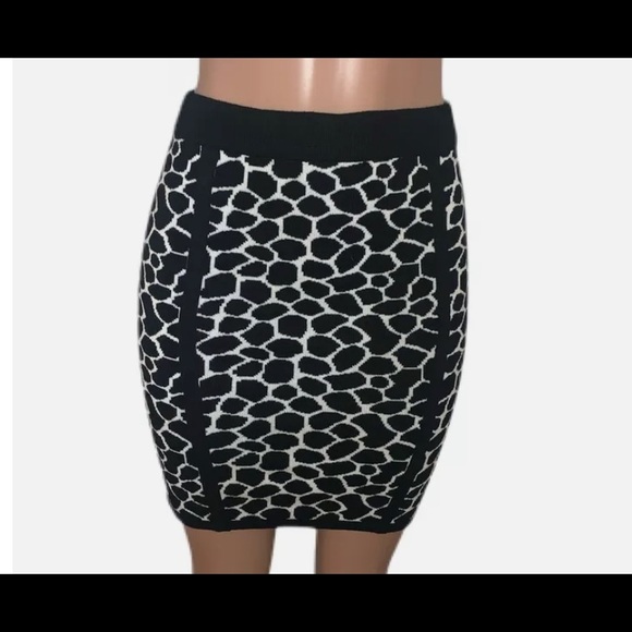 Cache Wiggle Body con Leopard Print Mini Skirt S - Picture 1 of 3